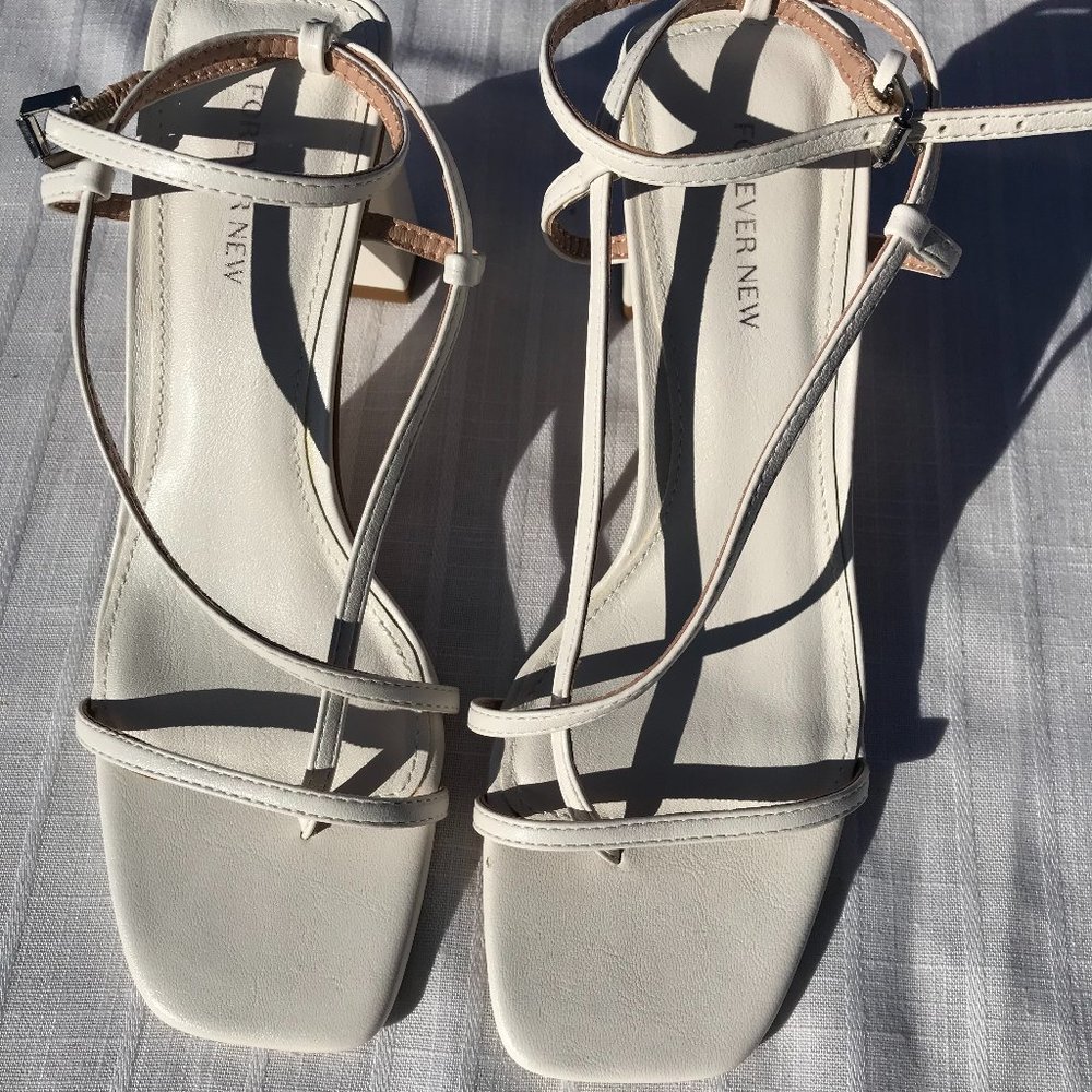 Strappy heels